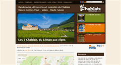 Desktop Screenshot of 123chablais.com